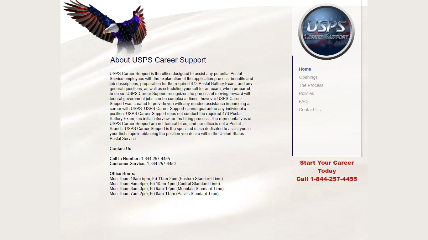 USPS Career Support